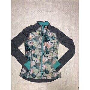 MPG Women's Size Small Full Zip Athletic Jacket Gray Multicolor